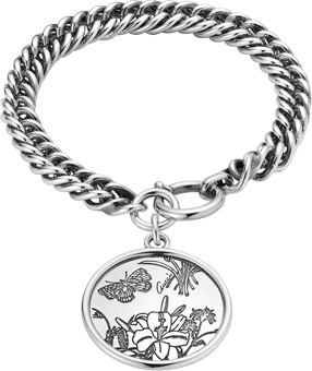 Браслет Gucci Flora Silver Bracelet YBA325905001