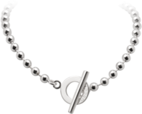 Ожерелье Gucci Silver Boule Necklace YBB135816001