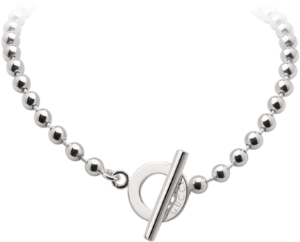 Ожерелье Gucci Silver Boule Necklace YBB135816001
