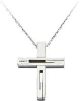 Ожерелье Gucci Silver Branded Necklace YBB228364001