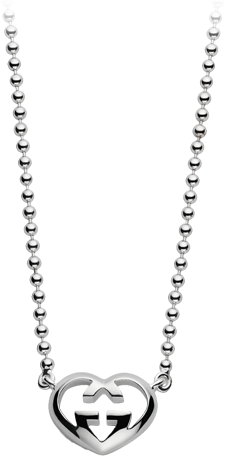Ожерелье Gucci Silver Love Britt Necklace YBB246486001