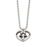 Ожерелье Gucci Silver Love Britt Necklace YBB24648600100U