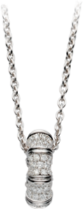 Ожерелье Gucci Bamboo White Gold Necklace YBB246509001