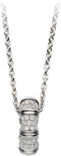 Ожерелье Gucci Bamboo White Gold Necklace YBB246509001