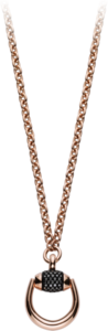 Ожерелье Gucci Horsebit Pink Gold Necklace YBB272879001