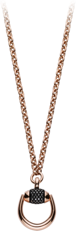 Ожерелье Gucci Horsebit Pink Gold Necklace YBB272879001