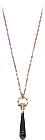 Ожерелье Gucci Horsebit Pink Gold Necklace YBB272905001