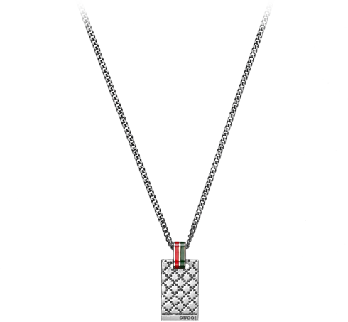 Ожерелье Gucci Silver Men Necklace YBB310481001