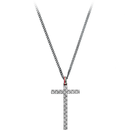 Ожерелье Gucci Silver Men Necklace YBB310484001