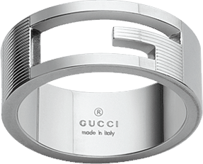 Кольцо Gucci Silver Branded Ring YBC032661001