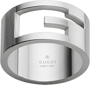 Кольцо Gucci Silver Branded Ring YBC032667001