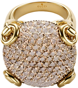 Кольцо Gucci Horsebit Cocktail Ring YBC160449002