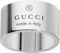 Кольцо Gucci Silver Trademark Stripes Ring YBC163197001