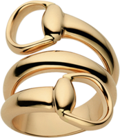 Кольцо Gucci Horsebit Yellow Gold Ring YBC233961002