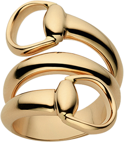 Кольцо Gucci Horsebit Yellow Gold Ring YBC233961002
