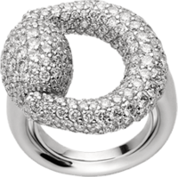 Кольцо Gucci Horsebit White Gold Ring YBC235069001