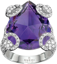 Кольцо Gucci Horsebit Cocktail Ring YBC235916003