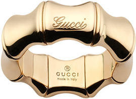 Кольцо Gucci Bamboo Yellow Gold Ring YBC246462002
