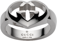 Кольцо Gucci Silver Love Britt Ring YBC246489001