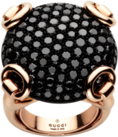 Кольцо Gucci Horsebit Pink Gold Ring YBC272820001