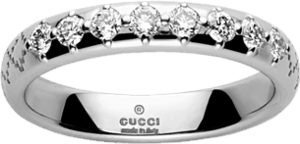 Кольцо Gucci Diamantissima White Gold Ring YBC272868001