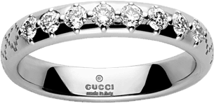 Кольцо Gucci Diamantissima White Gold Ring YBC272868001