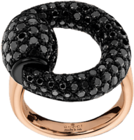 Кольцо Gucci Horsebit Pink Gold Ring YBC286568001