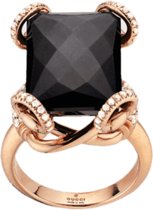 Кольцо Gucci Horsebit Cocktail Ring YBC297842001
