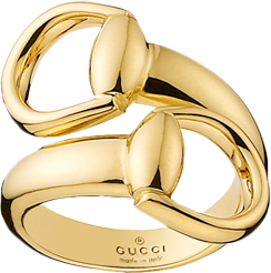 Кольцо Gucci Horsebit Yellow Gold Ring YBC325812001