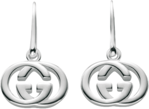 Серьги Gucci Silver Britt Earrings YBD223321001