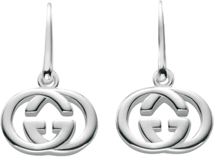 Серьги Gucci Silver Britt Earrings YBD223321001