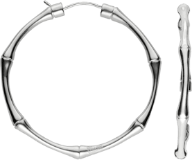 Серьги Gucci Bamboo Silver Earrings YBD272651001