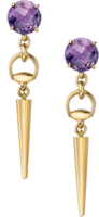 Серьги Gucci Horsebit Cocktail Earrings YBD298377001
