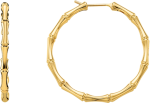 Серьги Gucci Bamboo Yellow Gold Earrings YBD325819001