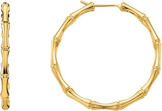 Серьги Gucci Bamboo Yellow Gold Earrings YBD325819001