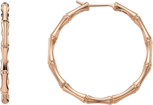 Серьги Gucci Bamboo Pink Gold Earrings YBD325819002
