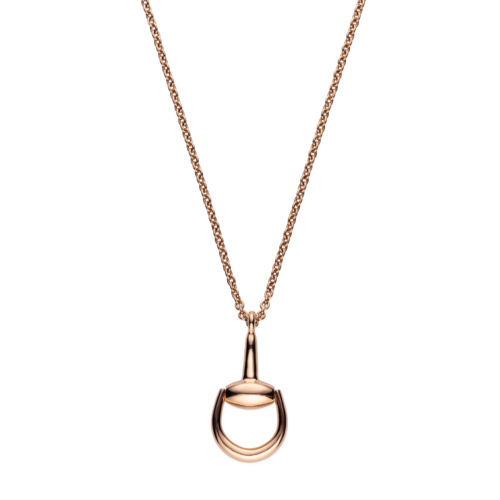 Ожерелье Gucci Horsebit Rose Gold Necklace YBB271991002