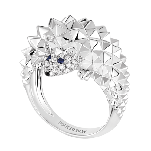 Boucheron Hans, the hedgehog ring, Diamonds