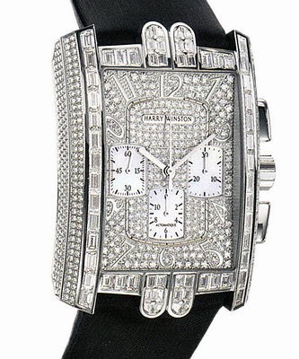 Harry Winston Avenue C Chromo Set (WG-Diamonds / Diamond / Satin ) 330 / MCAWL.D01 / BD