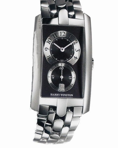 Harry Winston Avenue C Midsize (SS / Black) 330 / UMWW