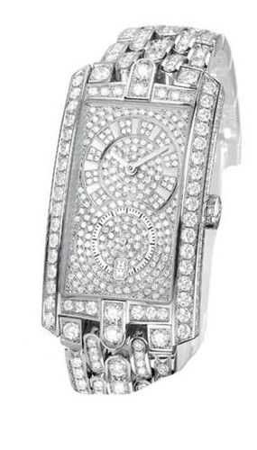Harry Winston Avenue C Midsize (WG- Paved Diamonds / White- Paved Diamonds / WG-Paved Diamonds) 331 / UQWW.D / D3.1 / D3.1