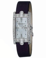 Harry Winston Avenue C (WG-Baguettes / MOP / Satin) 330 / LQWL.M3 / BD