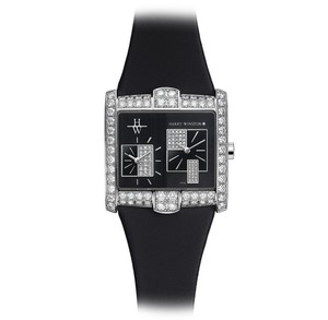 Harry Winston Avenue Squared A2 New York Dial 350 / LQTZWL.KD4 / 00