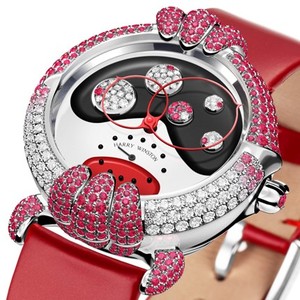 Harry Winston Diane ( WG- Rubies-Diamonds / Rubies- Diamonds / Satin) 526 / LMMRWL.K / D3.IR