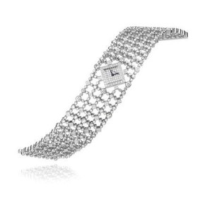 Harry Winston Jewels That Tell Time Lattice (Diamond Bracelet) 529 / LQWW.D / 01