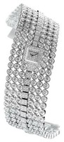 Harry Winston Jewels That Tell Time Signature 7 (Diamond Bracelet) 121 / LQ14WW.D / D3