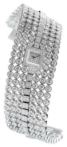 Harry Winston Jewels That Tell Time Signature 7 (Diamond Bracelet) 121 / LQ14WW.D / D3