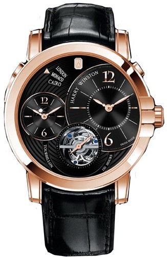 Harry Winston Midnight GMT Tourbillon