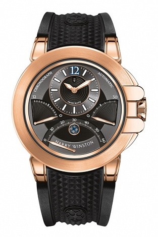 Harry Winston Ocean Collection Triple Retrograde Chronograph 400 / MCRA44RC.K