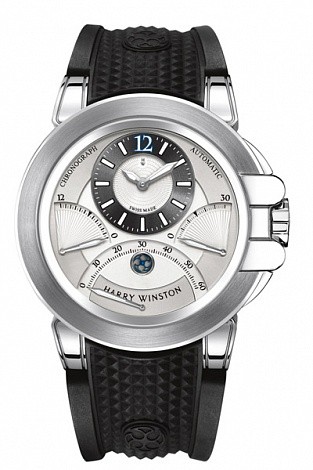 Harry Winston Ocean Collection Triple Retrograde Chronograph 400 / MCRA44WC.W3